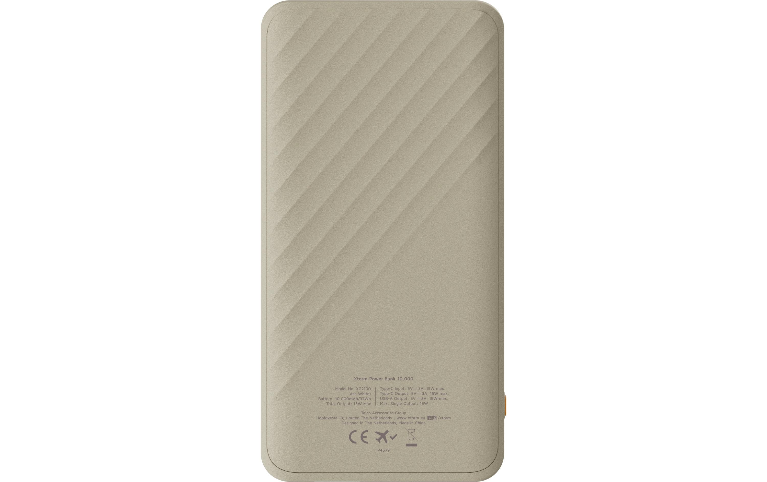 Powerbank Go2 10000 mAhSchlanke 2-Port-Powerbank mit FastCharge