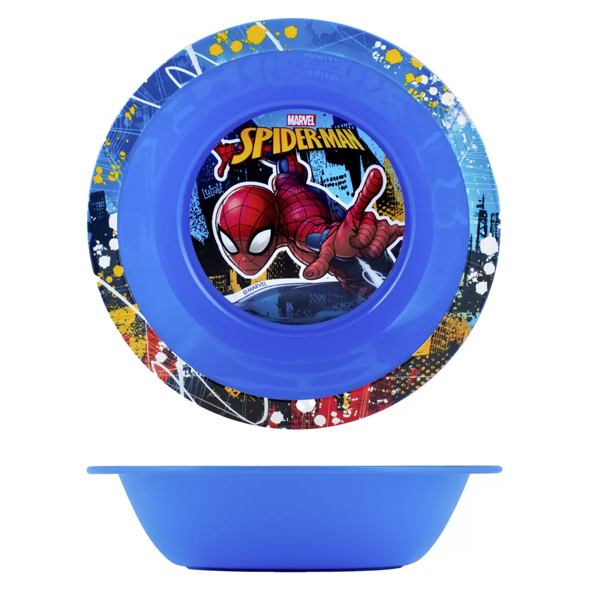 Schüssel Spiderman Blau