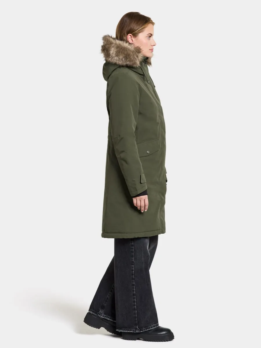 Didriksons Erika Wns Parka 3 Deep Green
