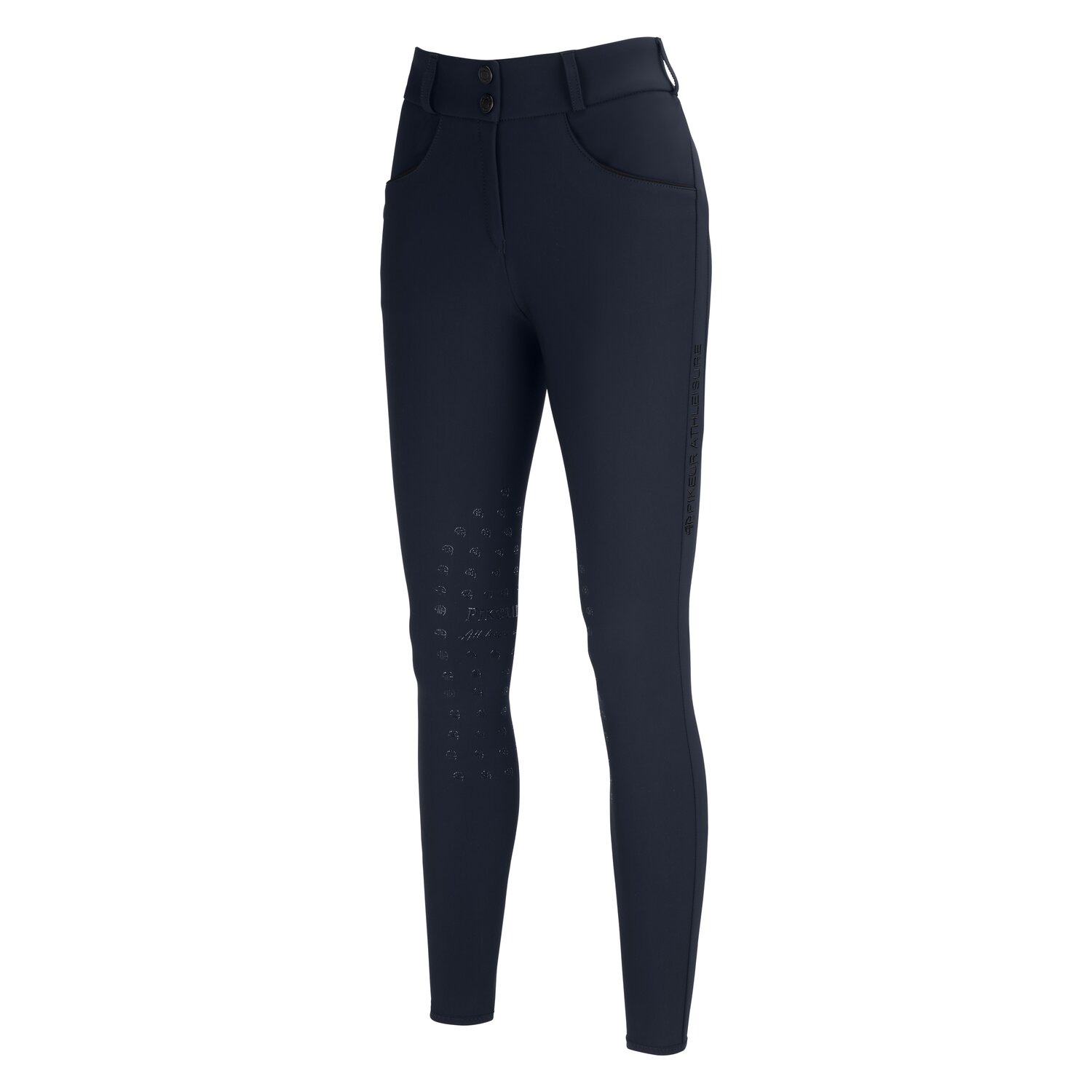 PIKEUR ATHLEISURE Kniebesatz-Reithose Grip - nightblue