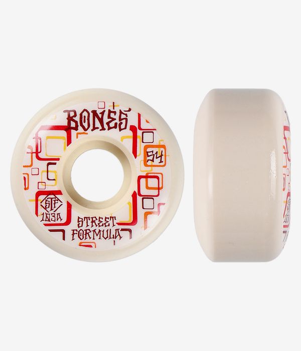 Bones STF Retros V3 Rollen (white red) 54mm 103A 4er Pack