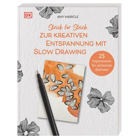 DK Verlag Strich für Strich zur kreativen Entspannung mit Slow Drawing