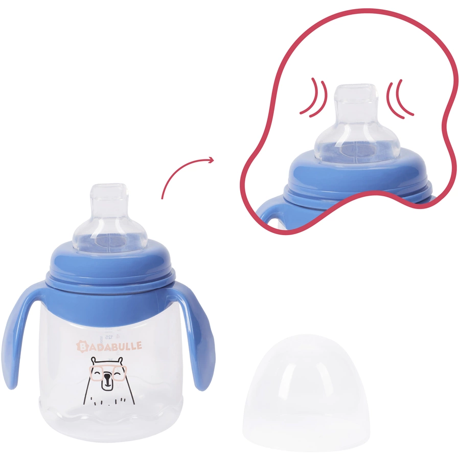 badabulle Trinkbecher mit Tropf-Stopp 160ml
