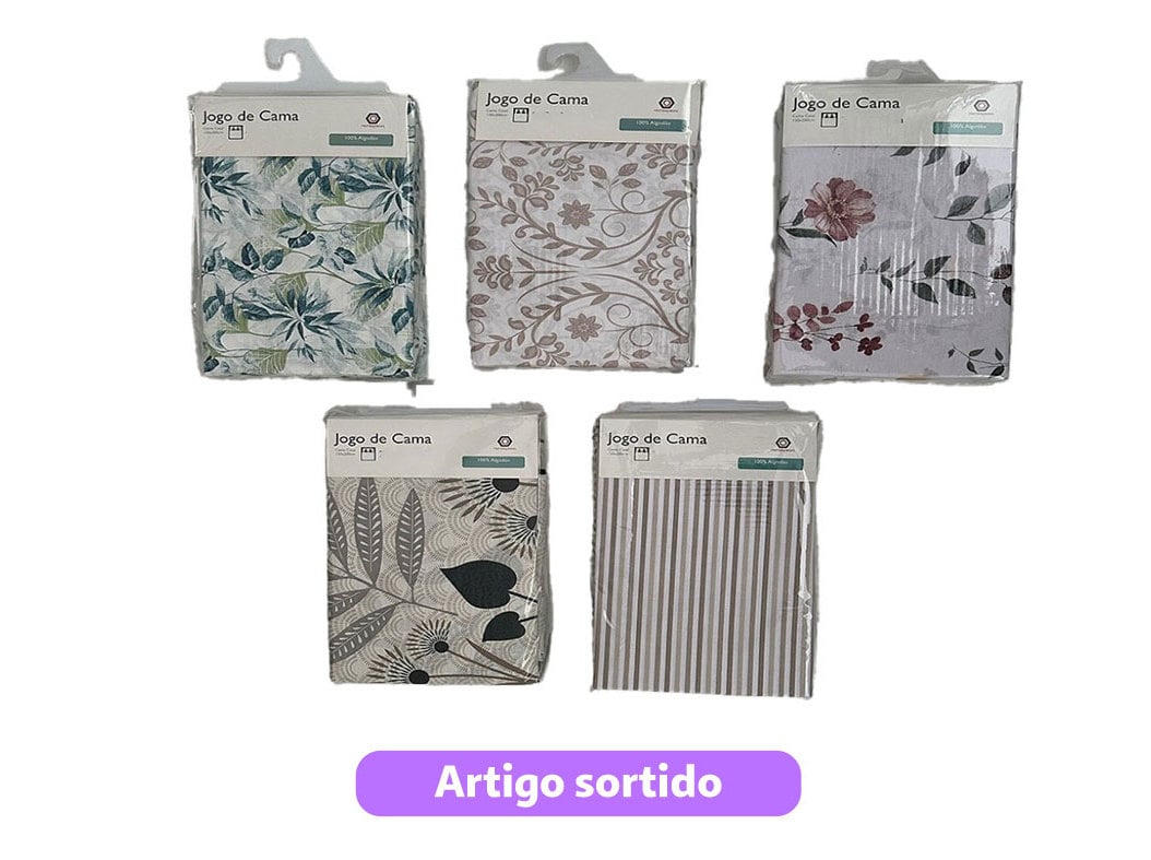 JOGO CAMA HOMESPECIAL 100% ALGODÃO 260X270CM MODELOS SORTIDOS