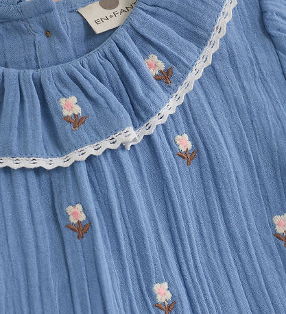 En Fant Kleid - Musselin - Infinity m. Blumen