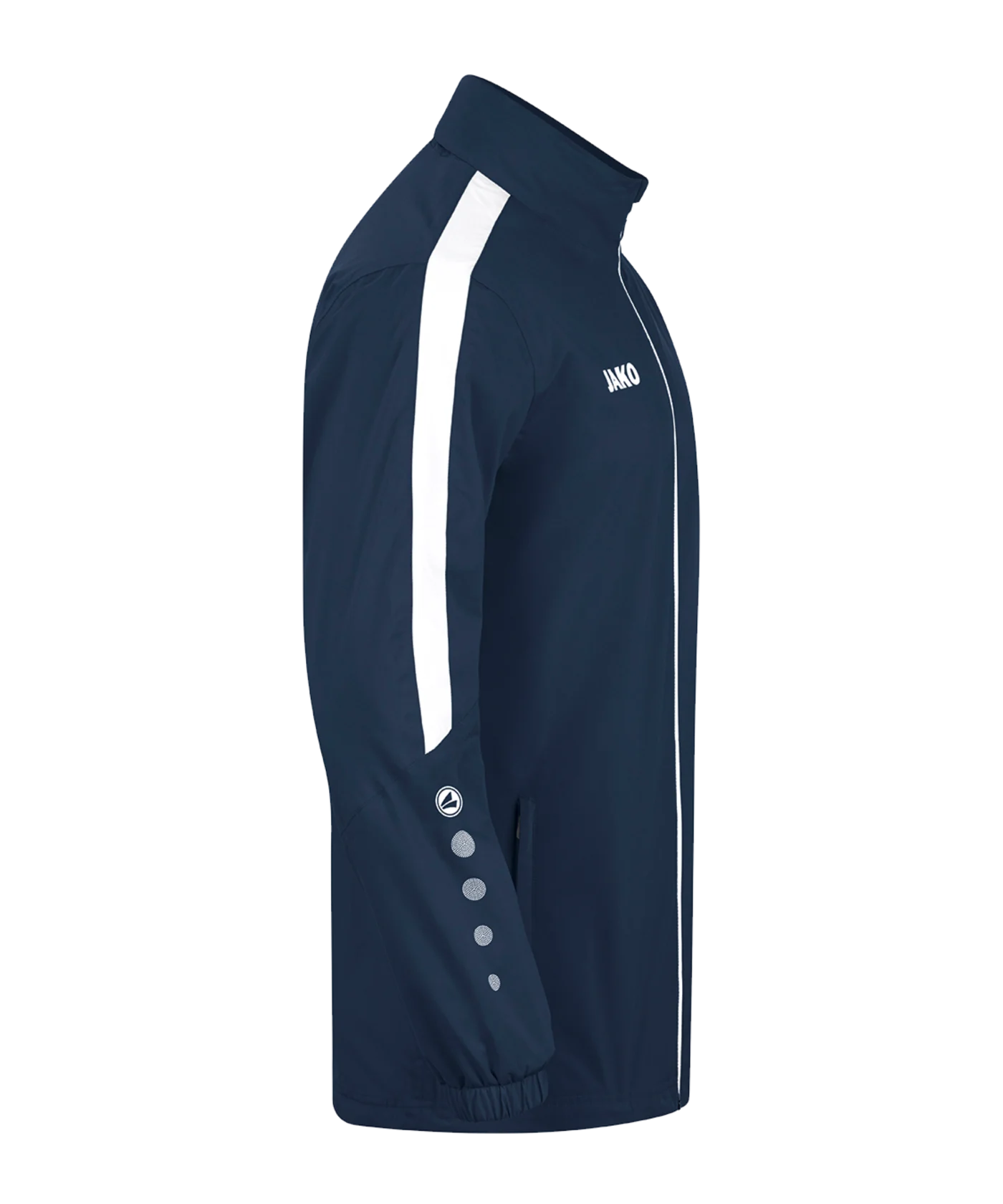 JAKO Power Allwetterjacke Kids Blau Weiss F900