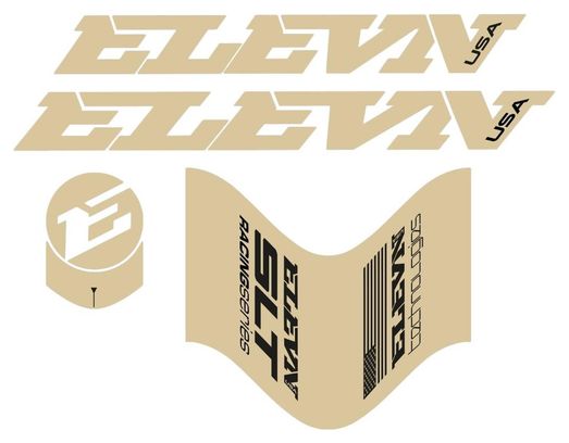 Stickers de Guidon Elevn 22 Sable