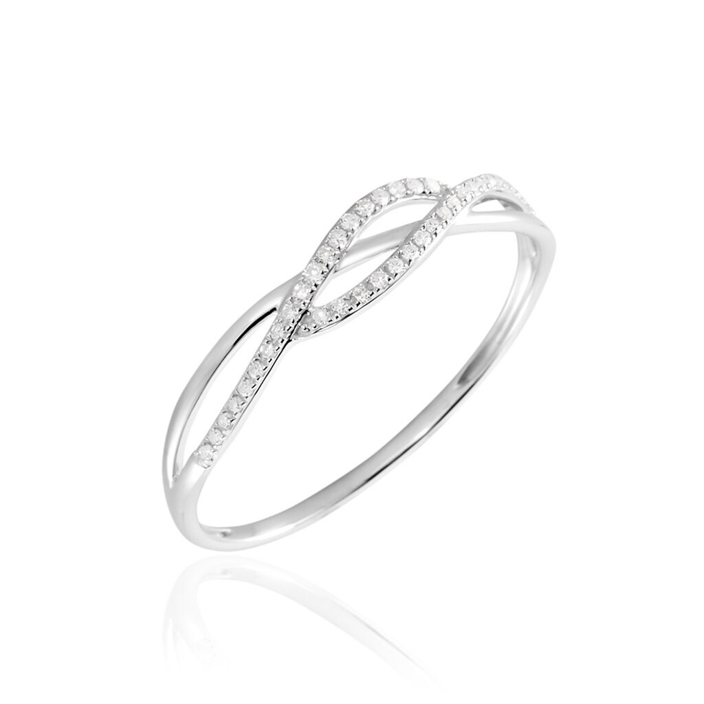 Bague Ursulla Or Blanc Diamant