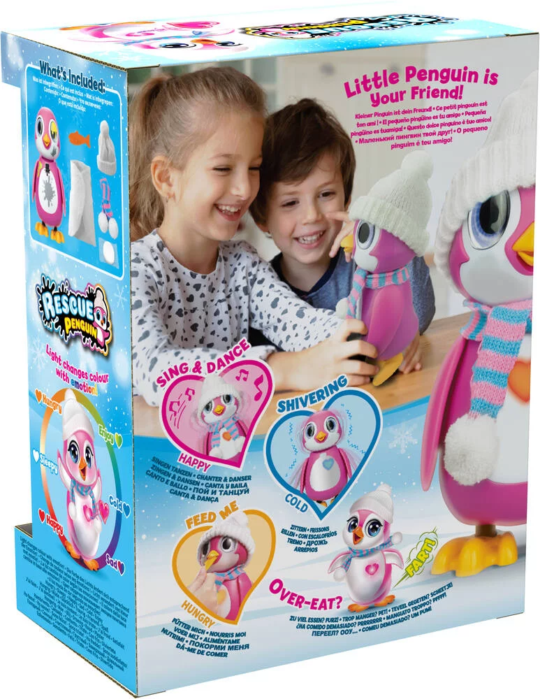 RESCUE PINGOUIN ANIMAL INTERACTIF