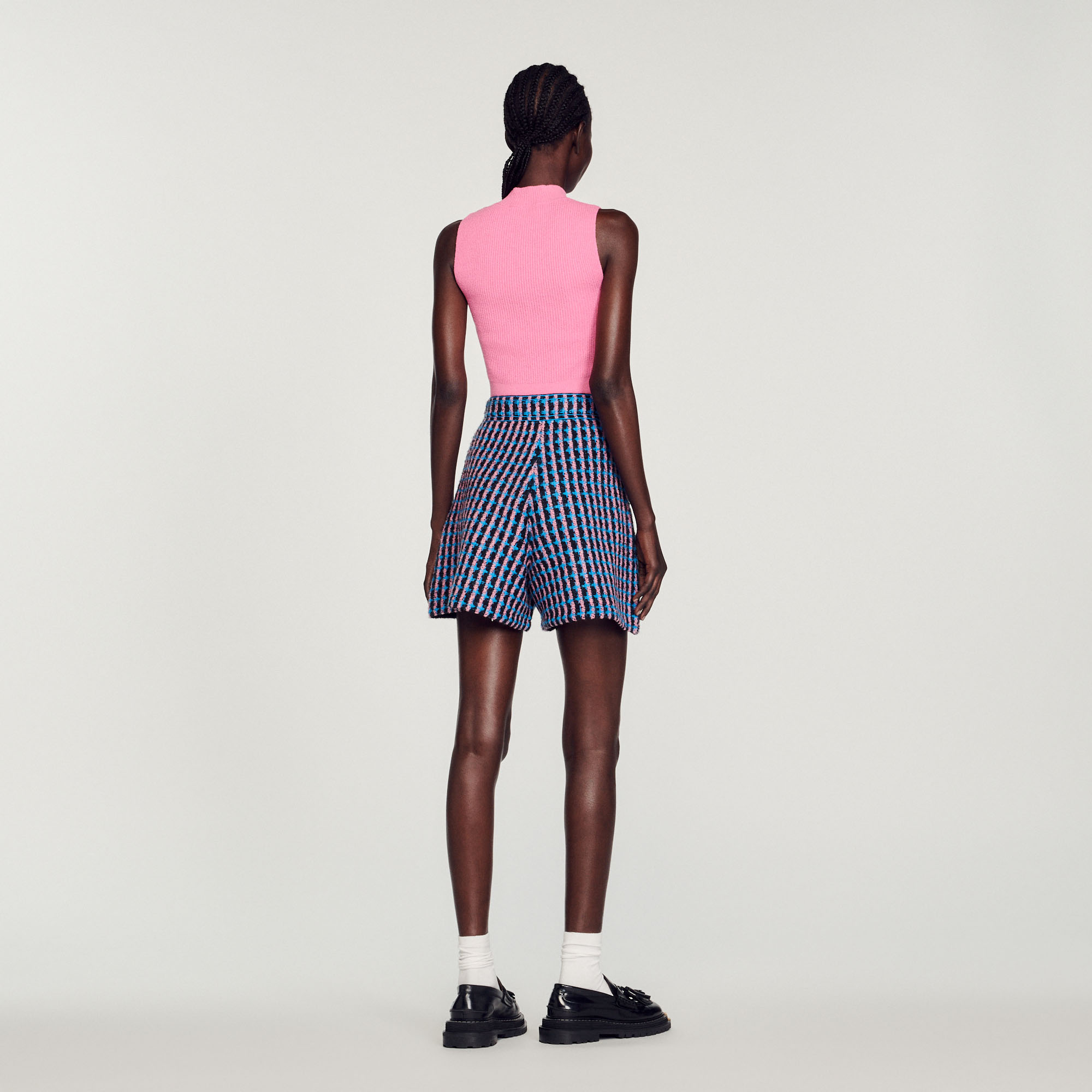 Short en tweed