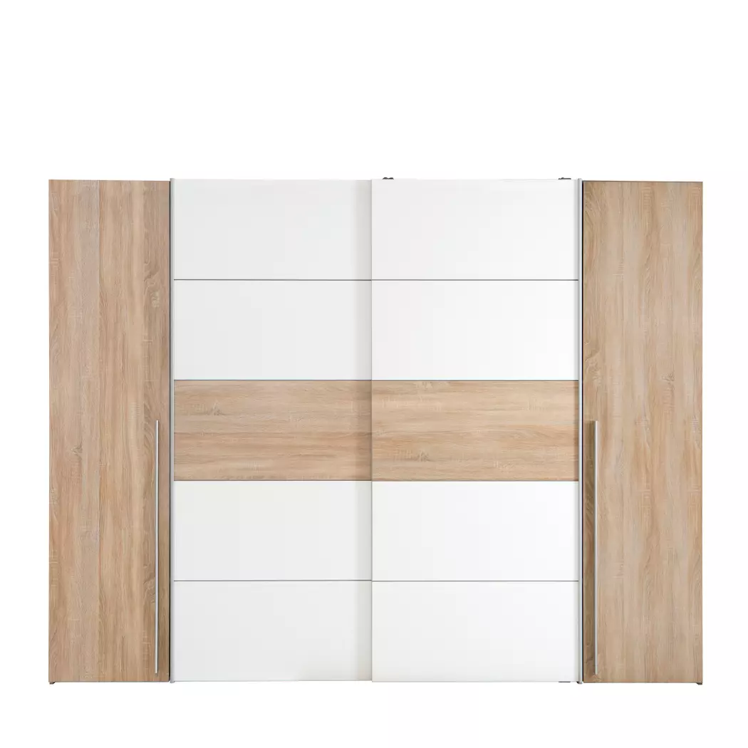Schwebe-/Drehtürenschrank Narago 270 x 210 cm