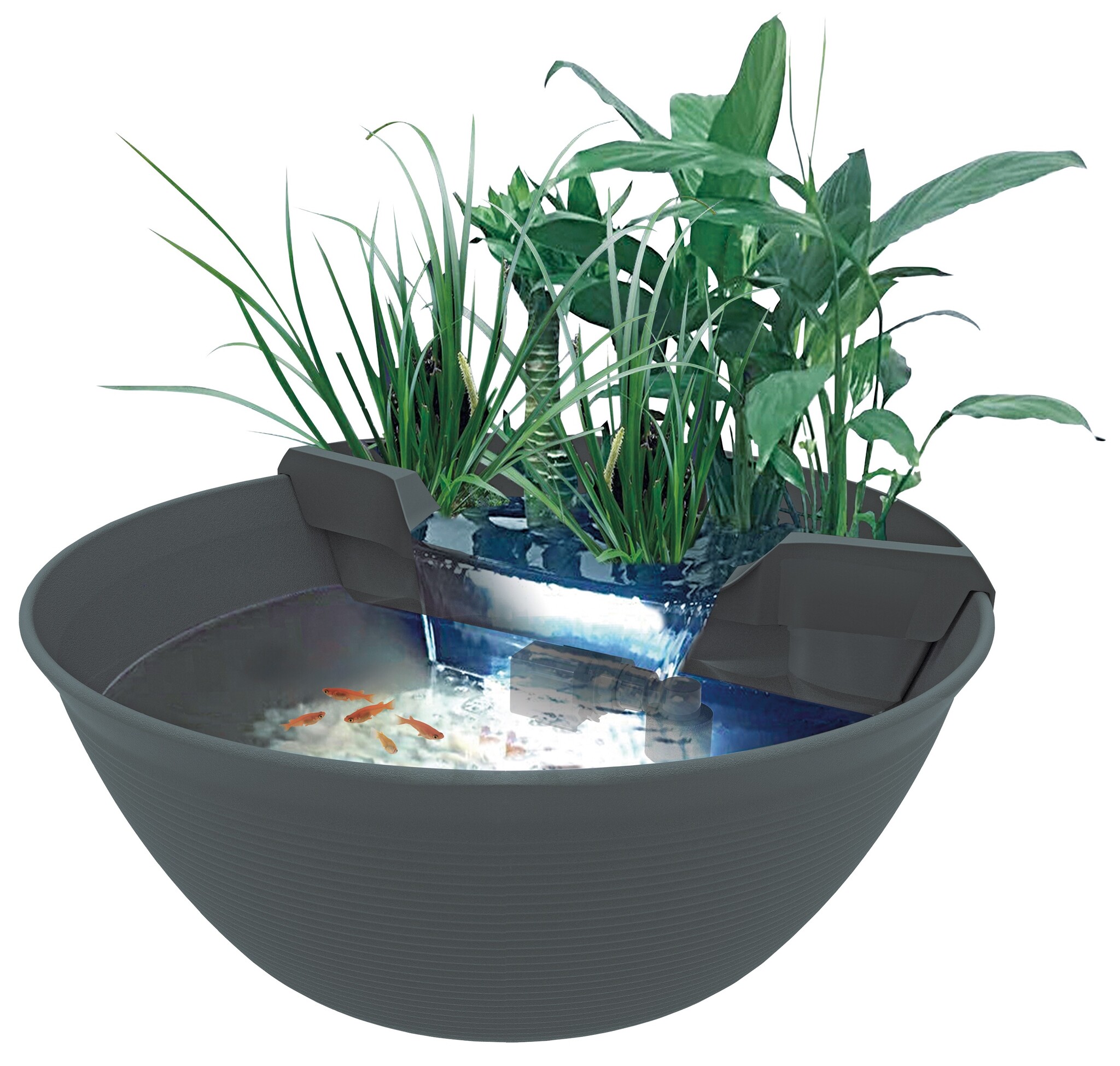 Mini Pond Grijs