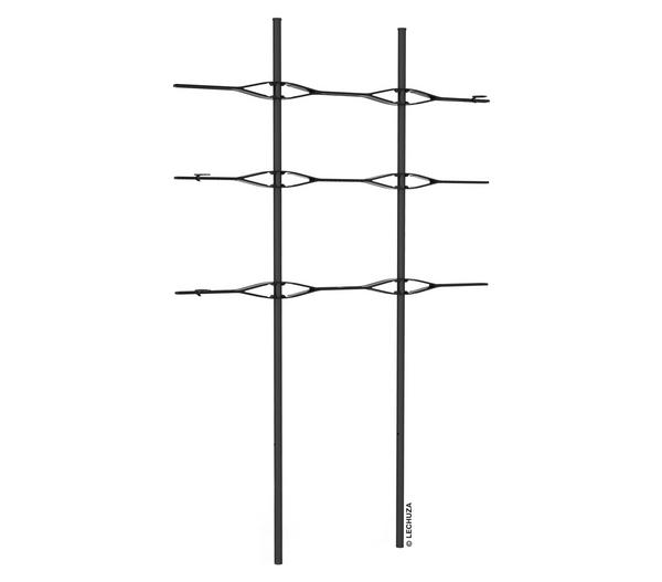 LECHUZA® Trio Cottage Rankgitter, schwarz,