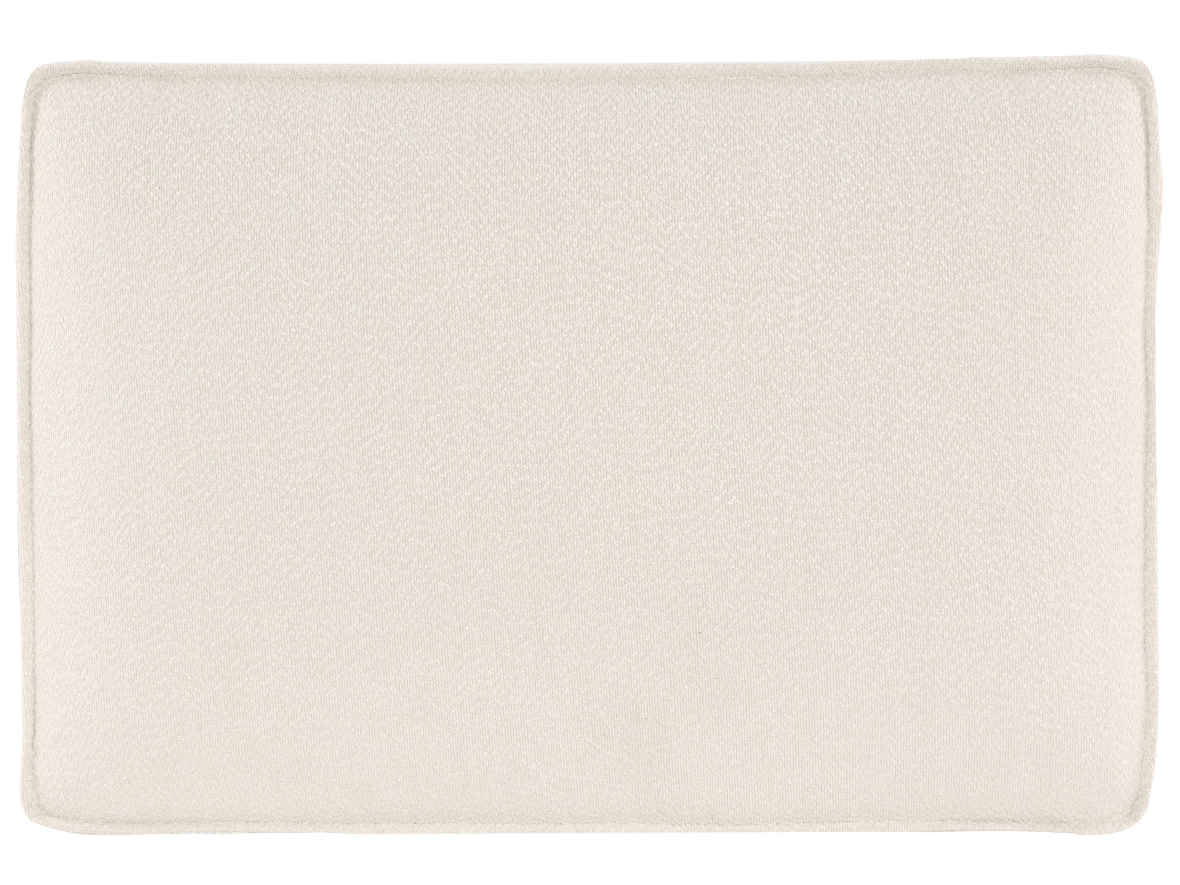 Hoekbank KOLDING Bouclé Lichtbeige met ottomaan linkszijdig