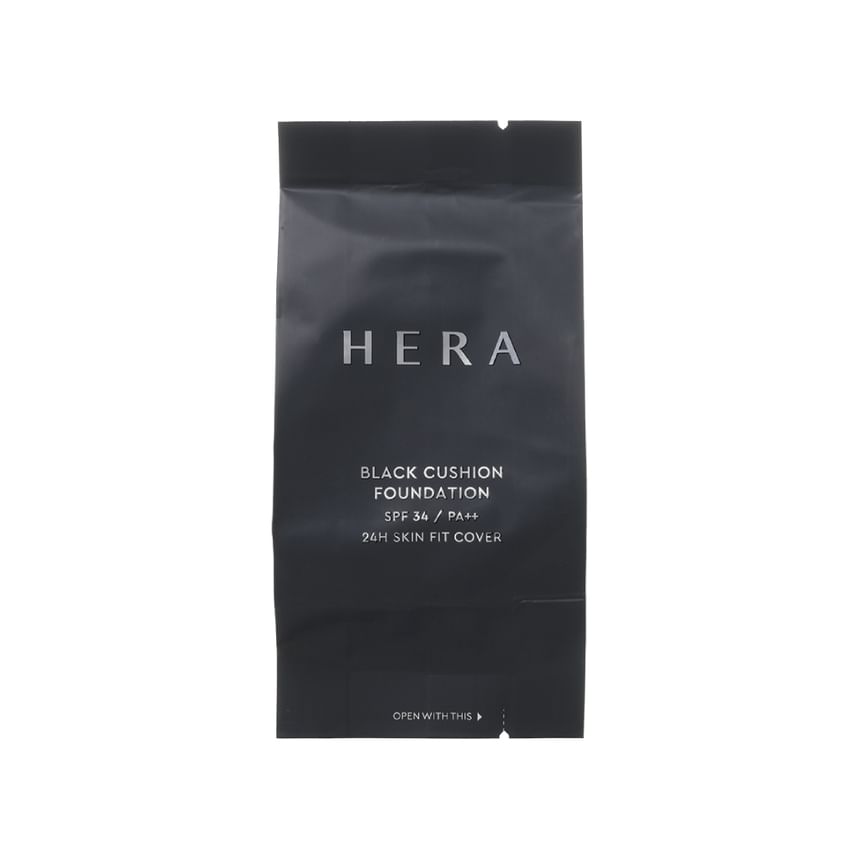 HERA - Zwarte kussen foundationset - 9 kleuren