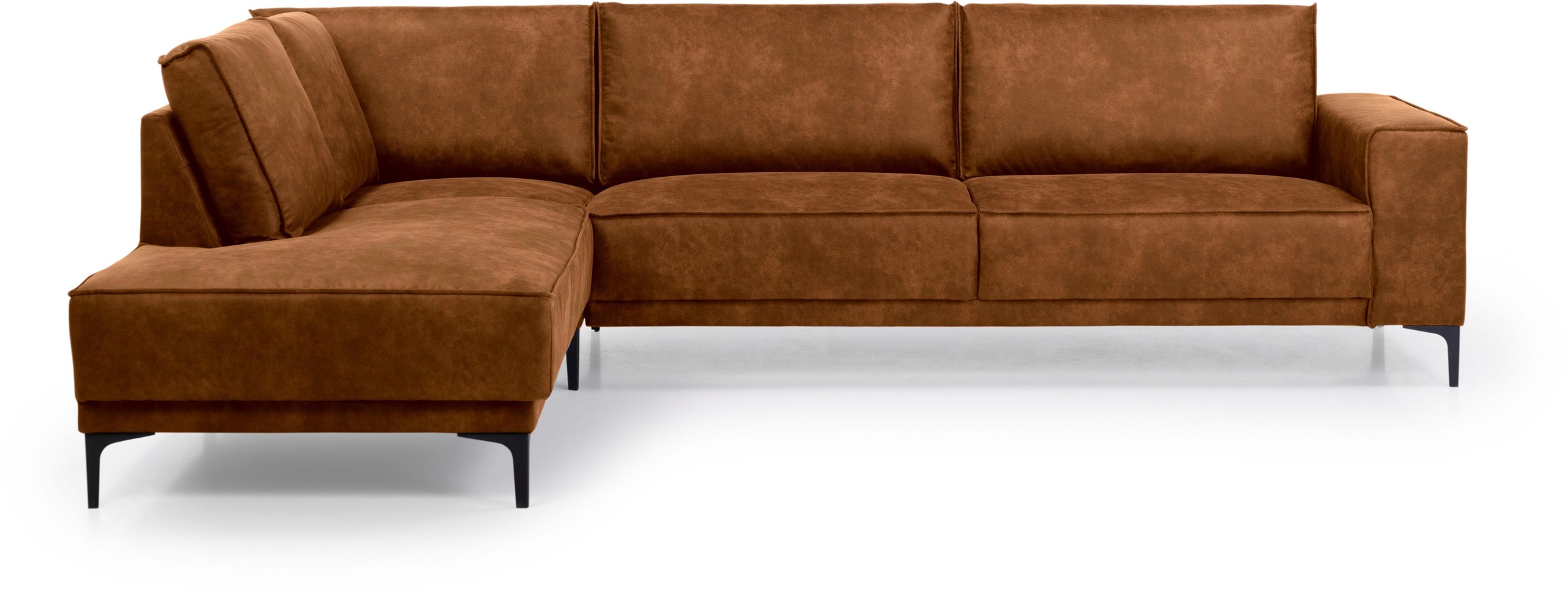 GOODproduct Ecksofa »OLAND L-Form, B: 289 cm, Skandi-Design« Struktur, Flachgewebe, Luxus-Microfaser, Boucle