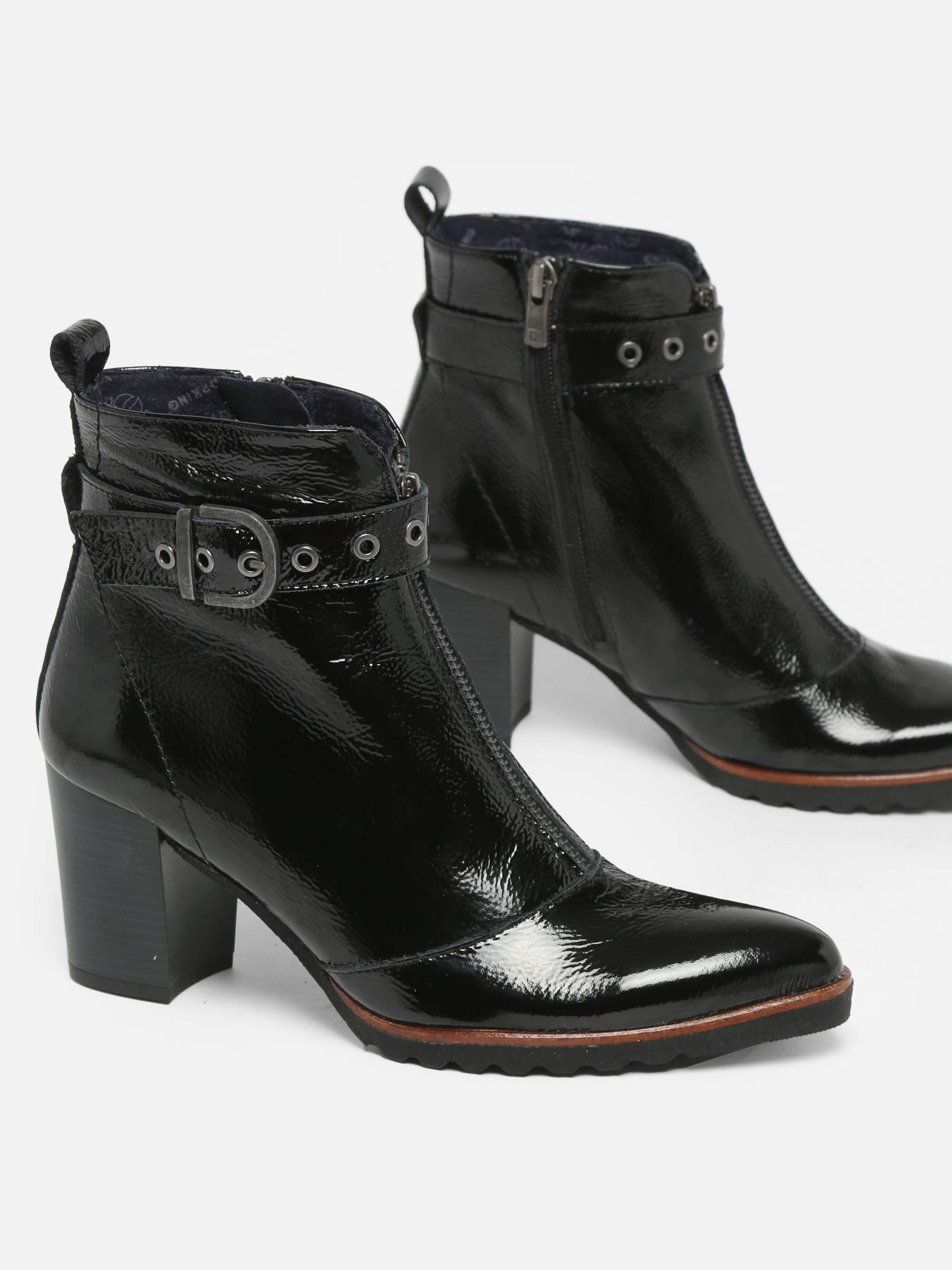 Bottines  talon Thais en cuir DORKING