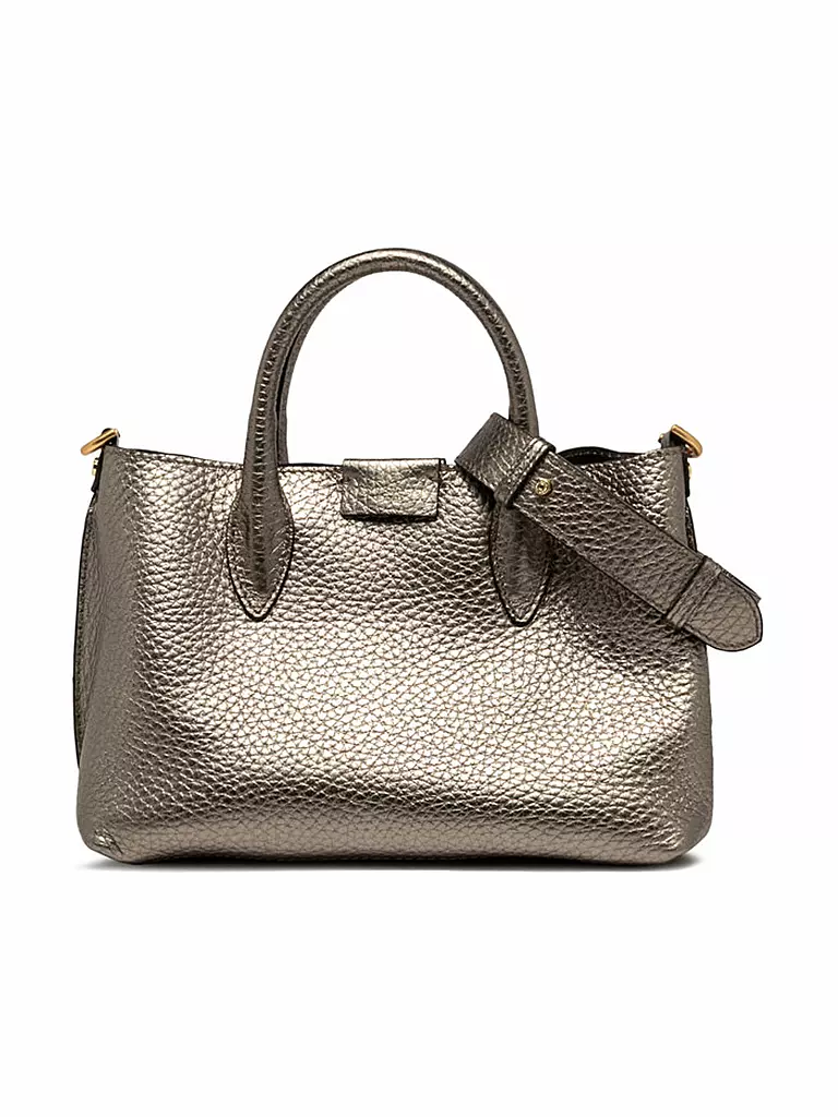 GIANNI CHIARINI Ledertasche - Henkeltasche ARETHA silber