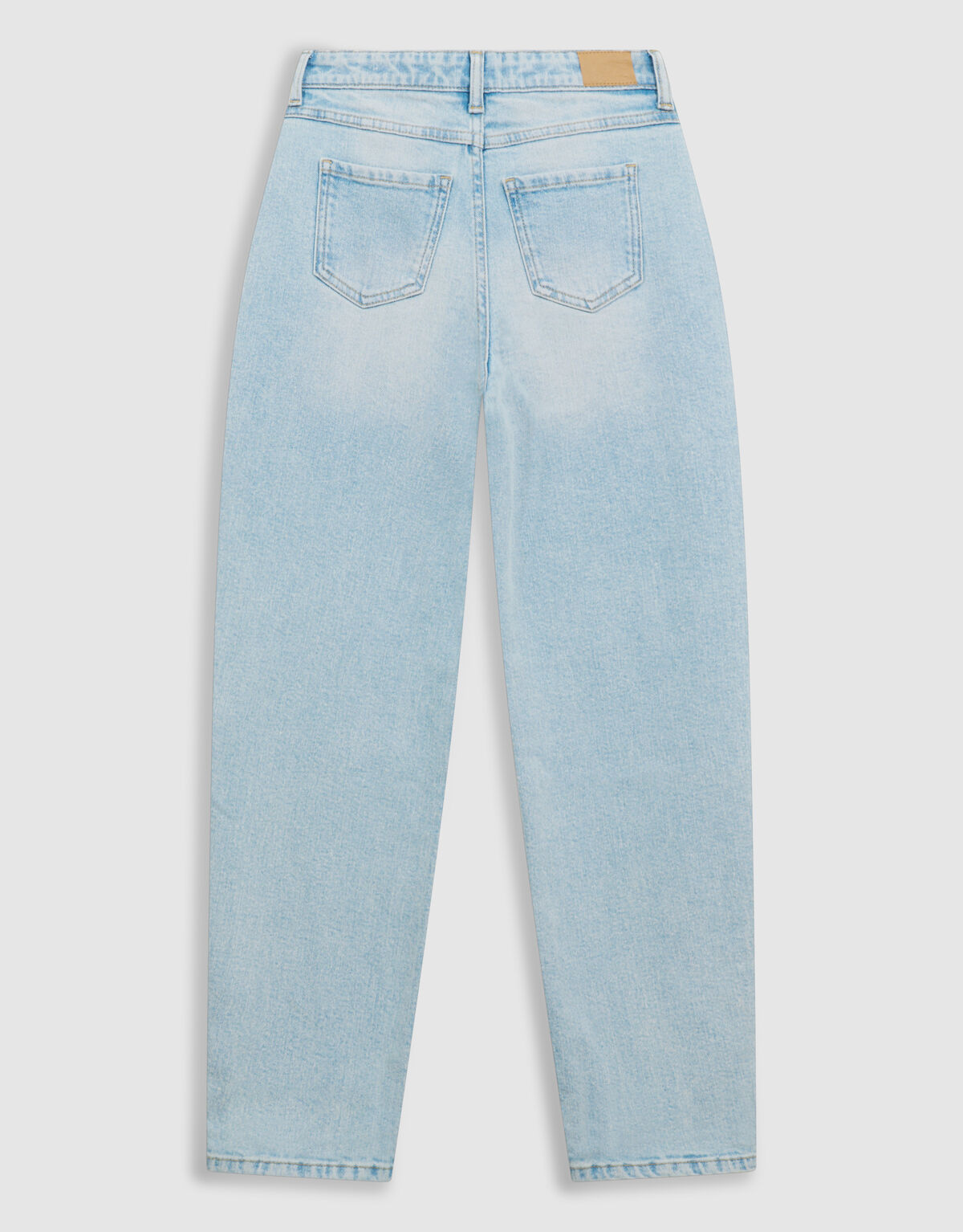 Barrel Fit Jeans Bleached