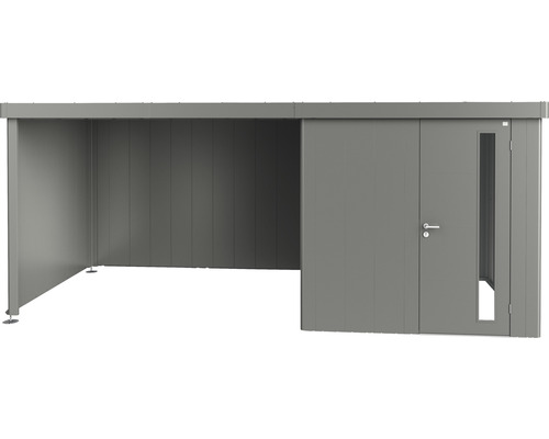 Biohort zijdak voor Neo tuinhuis, maten 2A/2B/2C/2D, 300 cm, kwartsgrijs metallic