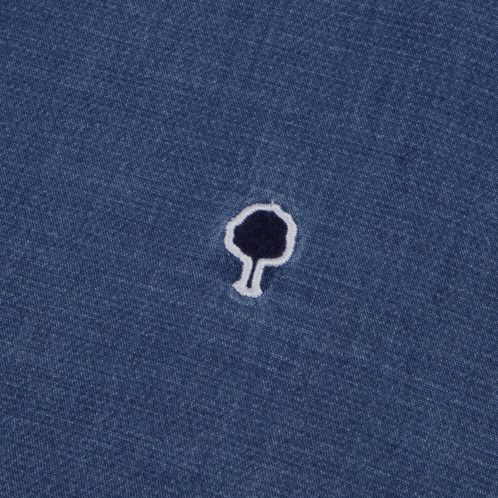 Chemise classique denim foncé coton - modèle Ivoy