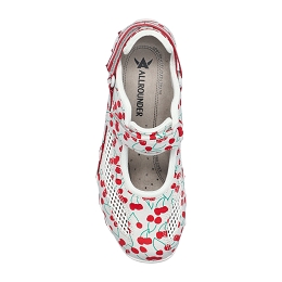 niro  Imprimé 01 open mesh 30  Rouge