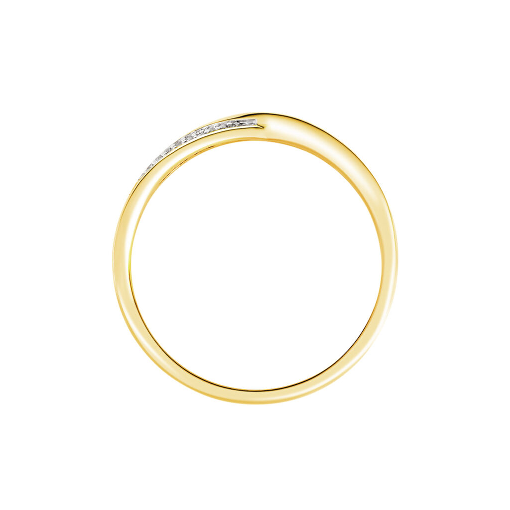 Bague Ingerida Or Jaune Diamant