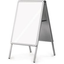 Chevalet publicitaire SP, A2, argent/argent