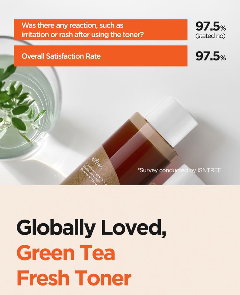 Isntree - Groene thee verse toner