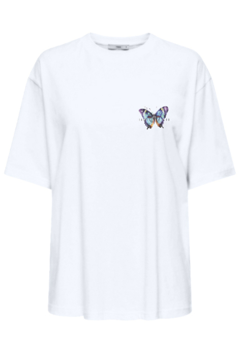 Only witte dames t-shirt
