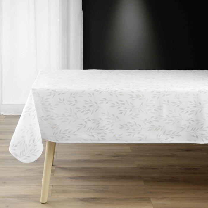 NAPPE RECTANGLE 150X240CM IMPRIME METALLISE LONIGOLD