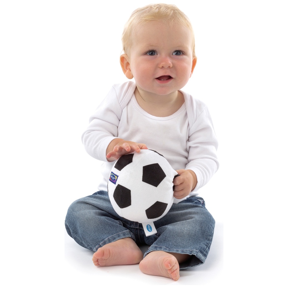 Playgro Mein erster Fußball – Schwarz-Weiß