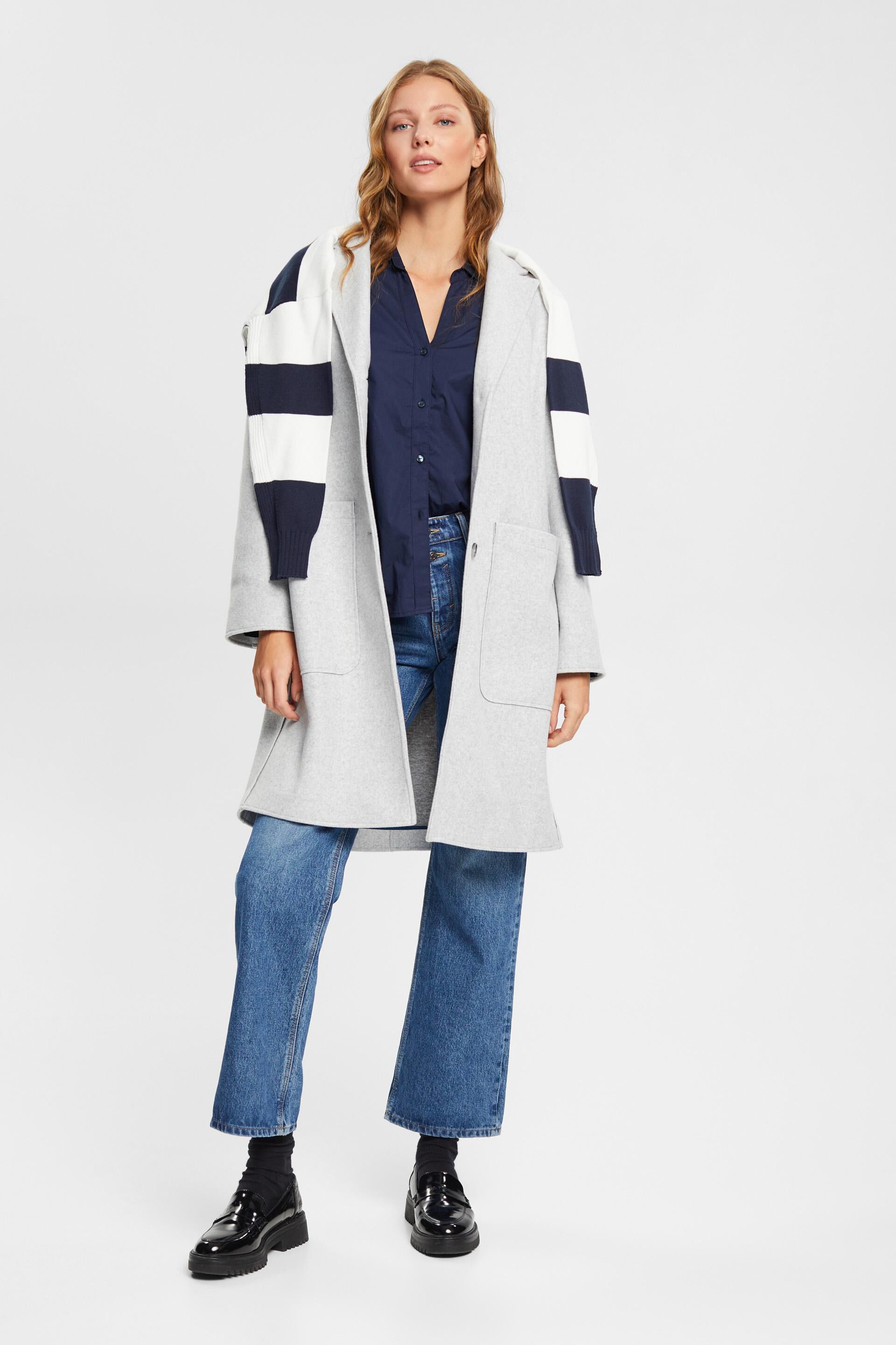 Blouse oversize à encolure en V ouverte