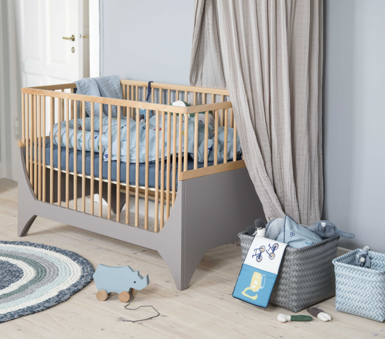 Sebra Bedhemeltje klamboe powder blue