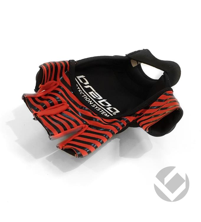 Brabo BP1075 Pro F5 Orange Hockeyhandschoen