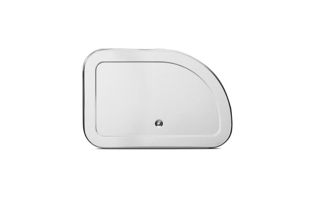 Brabantia Brotkasten »zum Rollen Silber,« 1 Stk. tlg.