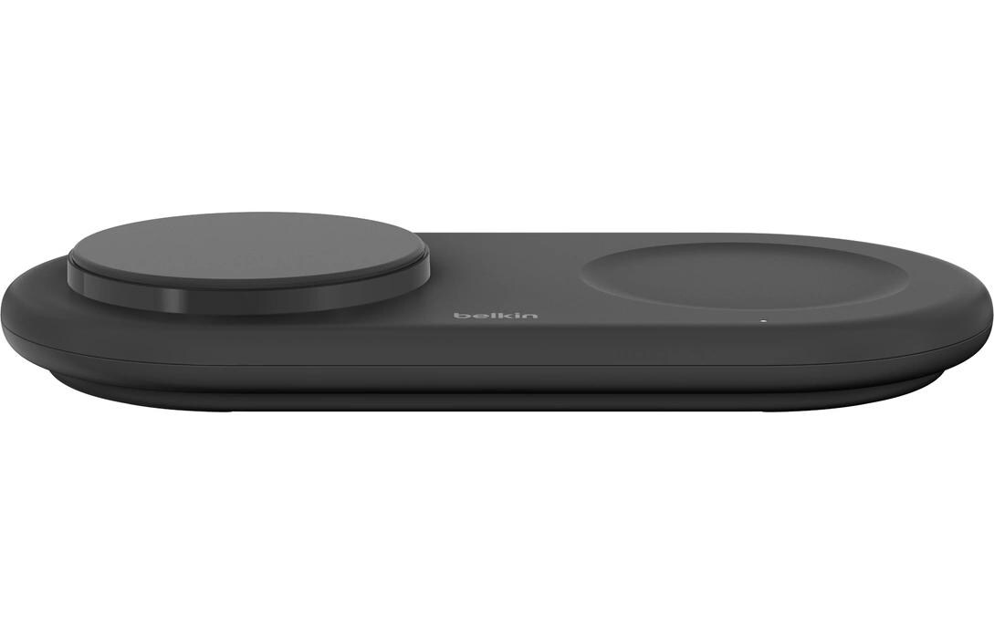 Wireless Charger Boostcharge Pro 2in1 Schwarz inkl. NetzteilVerstellbare kabellose magnetische Ladestation mit Qi2