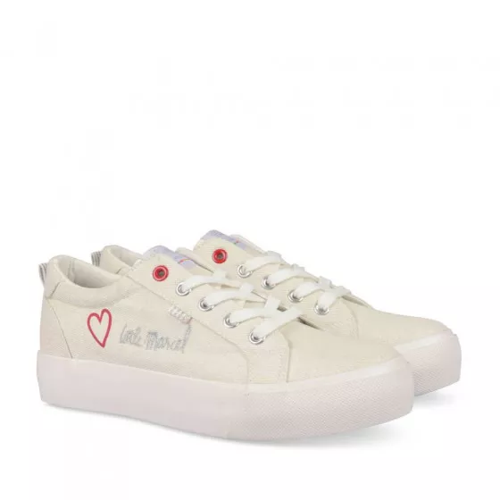 Baskets BLANC LITTLE MARCEL