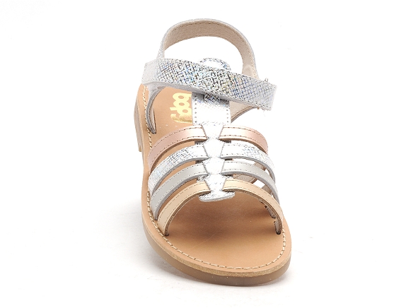 Bopy nu pieds enfant elbossa argent