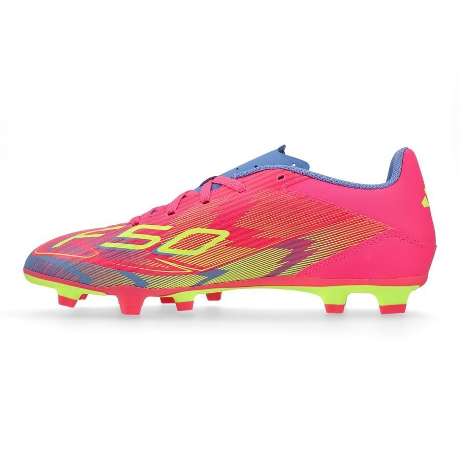 adidas F50 Club FxG Mystic Victory - Lucid Pink/Lucid Lemon/Blue Fusion