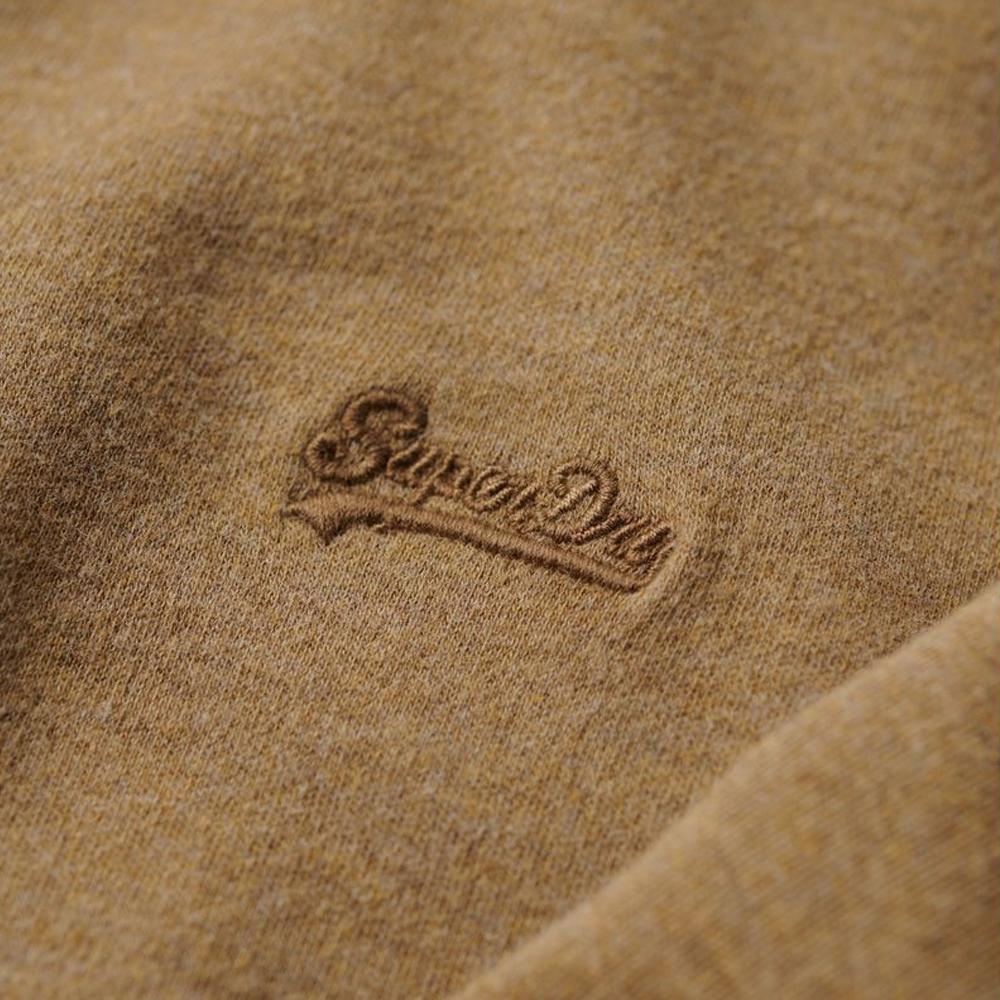 Superdry T-shirt Marron Homme Superdry Henley