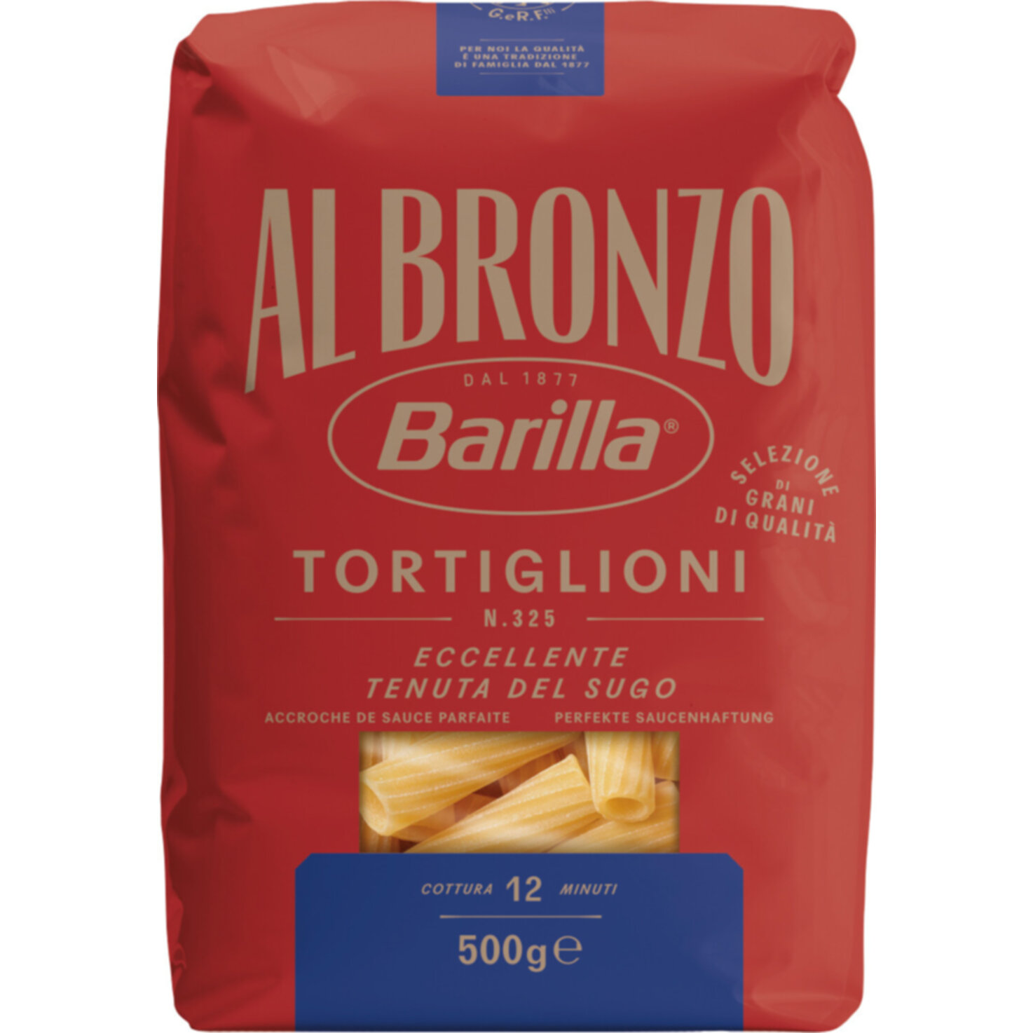 Barilla al Bronzo Tortiglioni Nr. 325