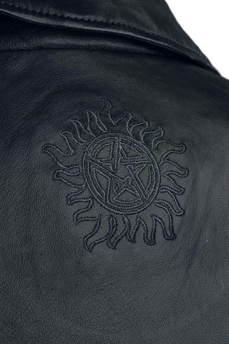 Anti Possession | Supernatural Veste en cuir