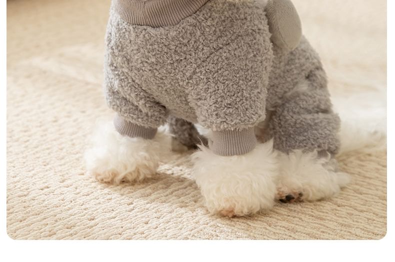 Cissilli - Dieren Chenille Huisdierenoverall (Diverse ontwerpen)