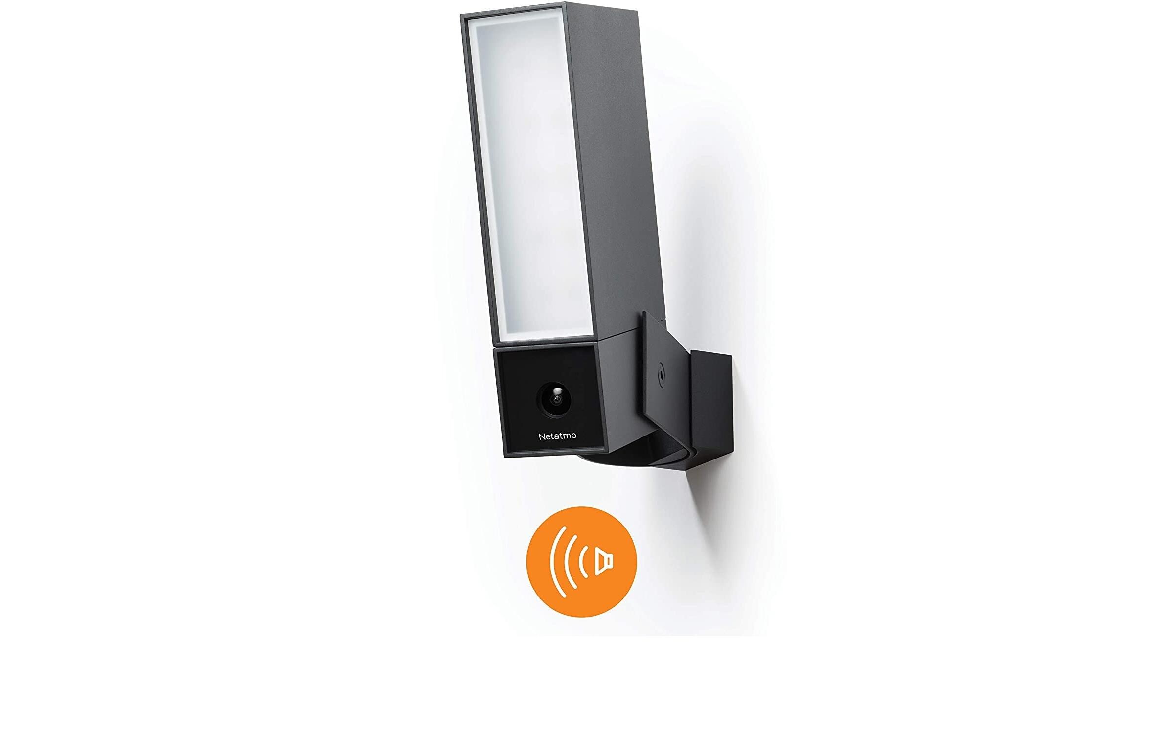 Netzwerkkamera Smarte Aussenkamera mit Sirene<br>Netatmo Smarte Aussenkamera mit Sirene