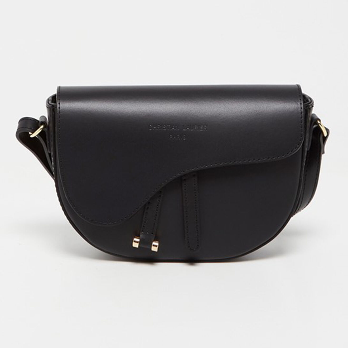Christian Laurier Sac bandoulière en Cuir Kena noir -  22x16x5.5 cm