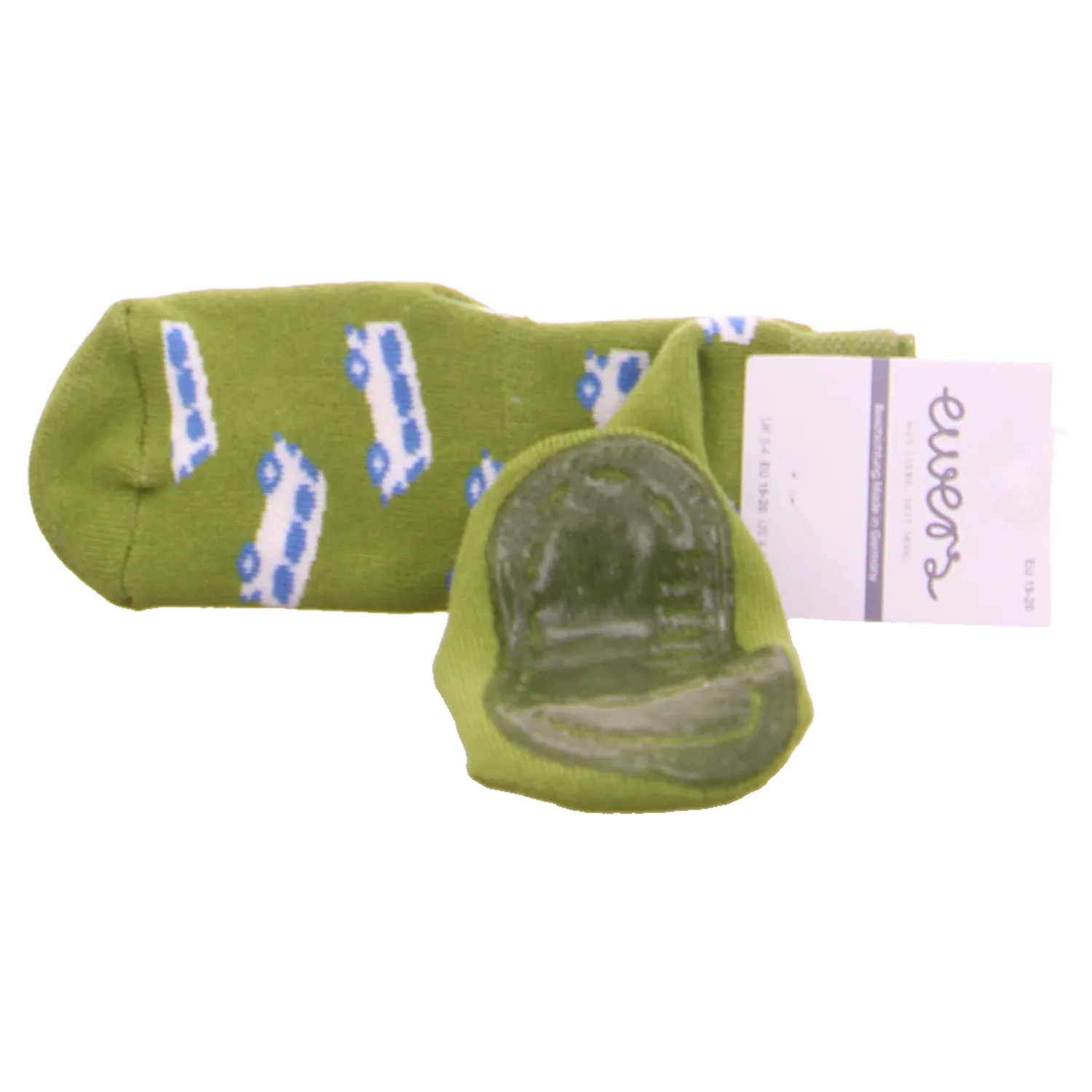 EWERS Antirutsch-Socken Grün Textil