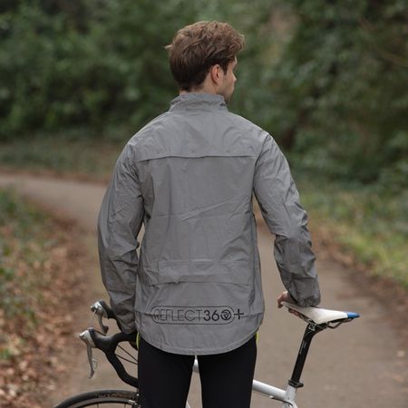 REFLECT 360  Herren-Regenjacke  silber  L