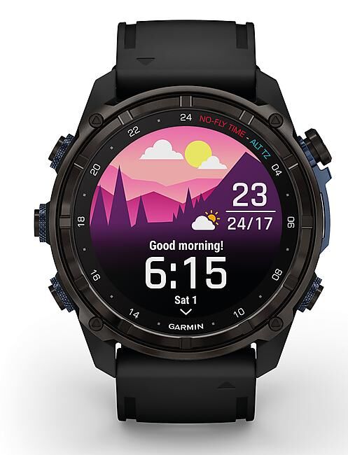 GARMIN - ORDINATEUR DE PLONGEE DESCENT MK3i BRACELET NOIR