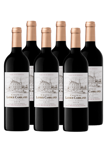 6 BOUTEILLES-LIVRAISON OFFERTE CHÂTEAU LATOUR CAMBLANES